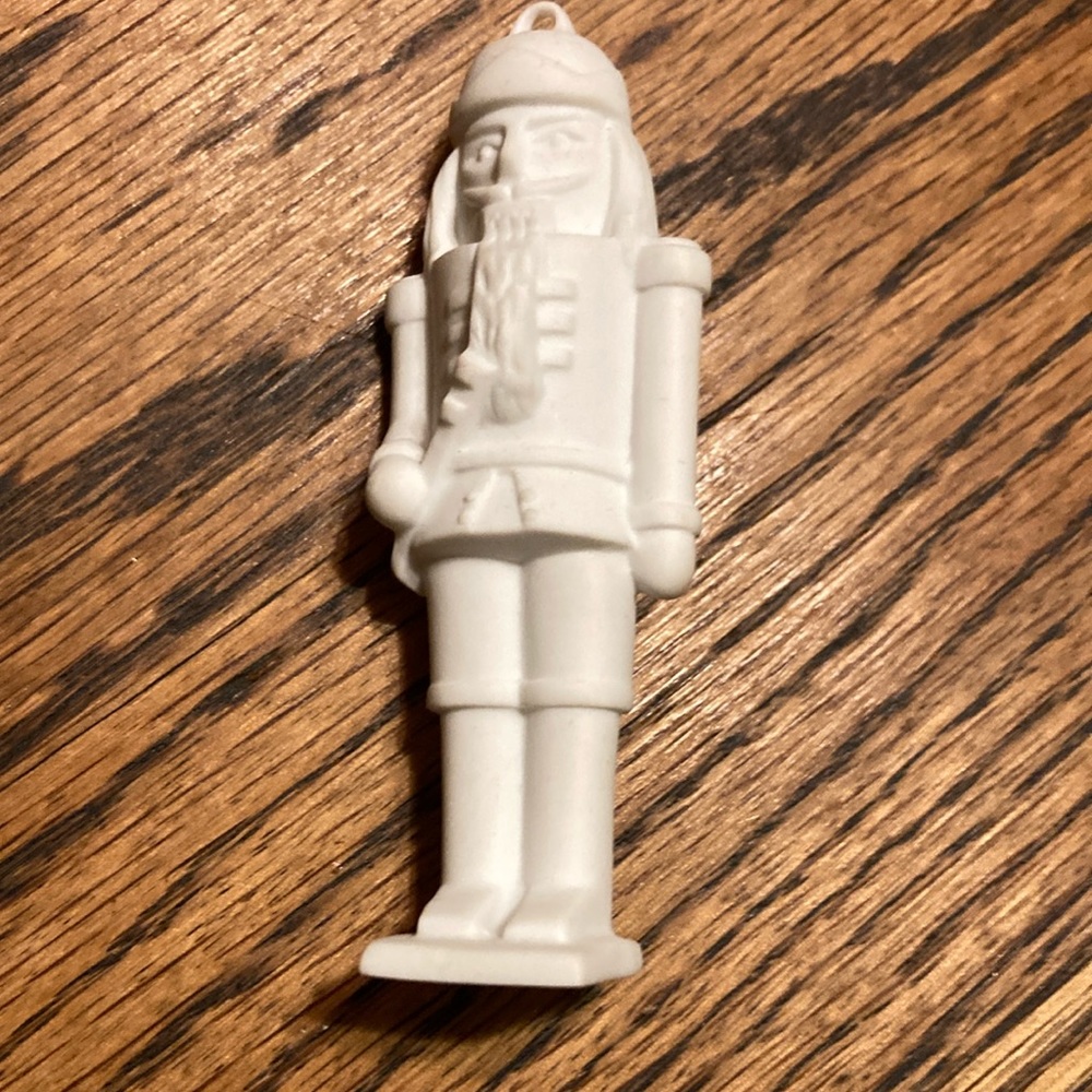 Porcelain Nutcracker Ornament by Hutschenreuther